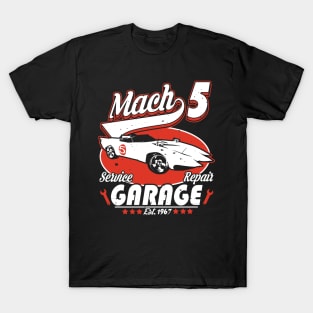 Mach 5 Garage T-Shirt